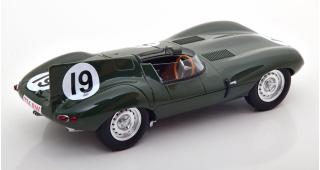 Jaguar D-Type Longnose Sieger 12h Sebring 1955 Hawthorn/Walters CMR 1:18 Metallmodell (Motorhaube... nicht zu öffnen!)