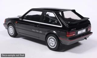 Mazda 323 4WD Turbo, schwarz, 1987 MCG 1:18 Metallmodell, Türen und Hauben nicht zu öffnen