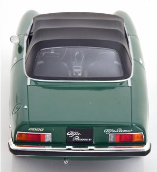 Alfa Romeo 2000 Spider mit abnehmbarem Softtop 1978 Limited Edition 750 pcs. Norev 1:18 Metallmodell (Türen/Hauben nicht zu öffnen!)