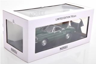 Alfa Romeo 2000 Spider mit abnehmbarem Softtop 1978 Limited Edition 750 pcs. Norev 1:18 Metallmodell (Türen/Hauben nicht zu öffnen!)