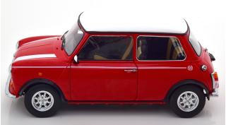 Mini Cooper Rechtslenker rot/weiß, mit zu öffnenden Türen KK-Scale 1:12