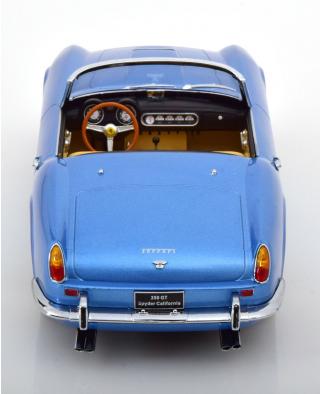 Ferrari 250 GT California Spyder 1960 hellblau-metallic KK-Scale 1:18 Metallmodell (Türen, Motorhaube... nicht zu öffnen!)