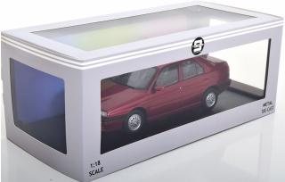 Alfa Romeo 155, proteo red metallic with light grey interior Triple9 1:18 (Türen, Motorhaube... nicht zu öffnen!)