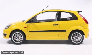 Ford Fiesta Champ, gelb, 2007 MCG 1:18 Metallmodell, Türen und Hauben nicht zu öffnen