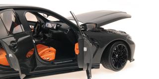 BMW M3 - 2024 - GREY METALLIC Minichamps 1:18 Metallmodell mit zu öffnenden Hauben und Türen!