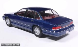 Ford Crown Victoria, dunkelblau, 1993 MCG 1:18 Metallmodell, Türen und Hauben nicht zu öffnen