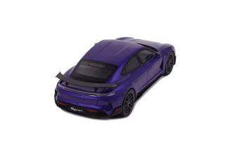 PORSCHE TAYCAN TURBO GT PURPLE SKY METALLIC 2023 GT Spirit 1:18 Resinemodell (Türen, Motorhaube... nicht zu öffnen!)