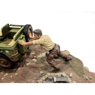 4x4 Mechanics - Figure #5 American Diorama 1:18 (Auto nicht enthalten!)