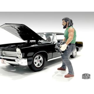 Figur - Muscle Mechanic #5 American Diorama 1:18 (Auto nicht enthalten!)