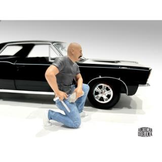 Figur - Muscle Mechanic #6 American Diorama 1:18 (Auto nicht enthalten!)