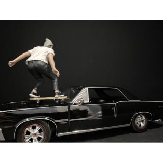Figur Skateboarder - Figure II (Auto nicht enthalten) American Diorama 1:18