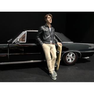 Figur Skateboarder - Figure III (Auto nicht enthalten) American Diorama 1:18