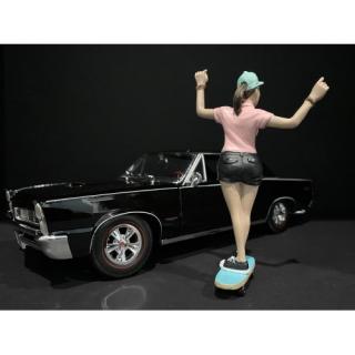 Figur Skateboarder - Figure IV (Auto nicht enthalten) American Diorama 1:18