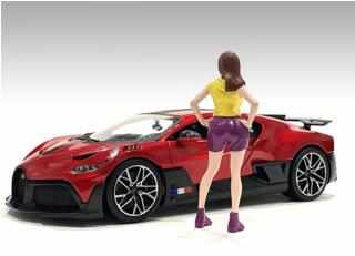 Figur Girls Night Out - Cara American Diorama 1:18 (Auto nicht enthalten!)