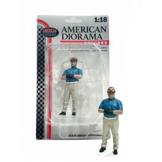 Figur Racing Legend - 1950s Driver A American Diorama 1:18 (Auto nicht enthalten!)