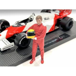 Racing Legend - 1980s Driver A American Diorama 1:18 (Auto nicht enthalten!)