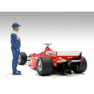 Racing Legend - 1990s Driver A American Diorama 1:18 (Auto nicht enthalten!)