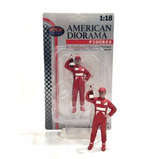 Racing Legend - 2000s Driver B American Diorama 1:18 (Auto nicht enthalten!)