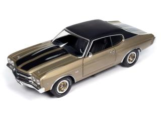 Chevrolet Chevy Chevelle SS MCACN 1970  Tricentennial Gold Auto World 1:18