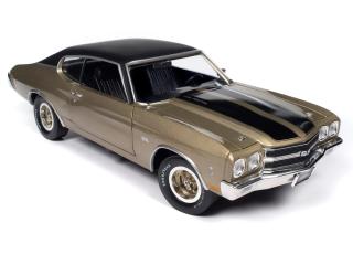 Chevrolet Chevy Chevelle SS MCACN 1970  Tricentennial Gold Auto World 1:18