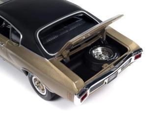 Chevrolet Chevy Chevelle SS MCACN 1970  Tricentennial Gold Auto World 1:18