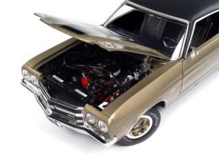Chevrolet Chevy Chevelle SS MCACN 1970  Tricentennial Gold Auto World 1:18