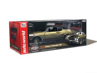 Chevrolet Chevy Chevelle SS MCACN 1970  Tricentennial Gold Auto World 1:18