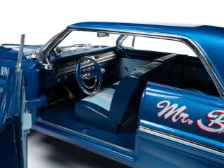 Pontiac Catalina 421 Super Duty Hardtop 1962 (Ensign Blue with racing letters) Legends of the Quarter Mile AW323