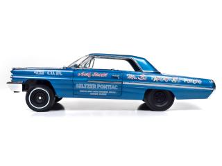 Pontiac Catalina 421 Super Duty Hardtop 1962 (Ensign Blue with racing letters) Legends of the Quarter Mile AW323