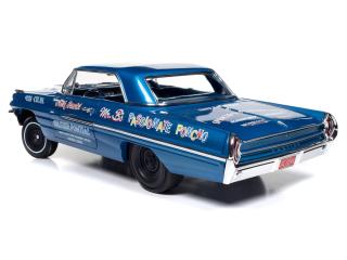 Pontiac Catalina 421 Super Duty Hardtop 1962 (Ensign Blue with racing letters) Legends of the Quarter Mile AW323