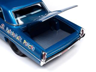Pontiac Catalina 421 Super Duty Hardtop 1962 (Ensign Blue with racing letters) Legends of the Quarter Mile AW323