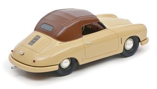 Porsche 356 Gmünd Cabriolet geschlossen, beige LIMITED EDITION 500 Schuco ProR.18 Resinemodell 1:18 (Türen, Motorhaube... nicht zu öffnen!)