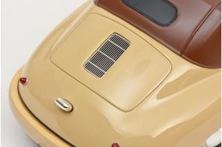 Porsche 356 Gmünd Cabriolet geschlossen, beige LIMITED EDITION 500 Schuco ProR.18 Resinemodell 1:18 (Türen, Motorhaube... nicht zu öffnen!)