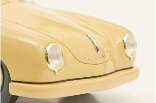 Porsche 356 Gmünd Cabriolet geschlossen, beige LIMITED EDITION 500 Schuco ProR.18 Resinemodell 1:18 (Türen, Motorhaube... nicht zu öffnen!)