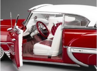 Chevrolet Bel Air Hard Top Coupe 1954  Lowrider, red (with movable suspension) SunStar Metallmodell 1:18