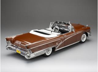 Buick Limited Riviera Open Convertible 1958  garnet red SunStar Metallmodell 1:18