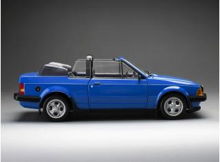 Ford Escort XR3i Cabriolet 1984  azure blue SunStar Metallmodell 1:18