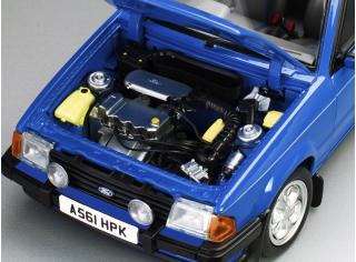 Ford Escort XR3i Cabriolet 1984  azure blue SunStar Metallmodell 1:18