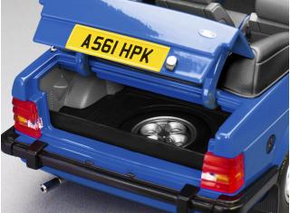 Ford Escort XR3i Cabriolet 1984  azure blue SunStar Metallmodell 1:18