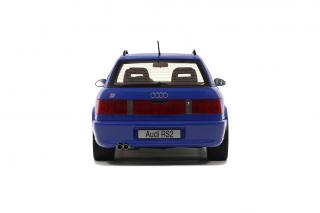 Audi RS 2 Avant 1994 Nogaro Blue  OttO mobile 1:12 Resinemodell (Türen, Motorhaube... nicht zu öffnen!)