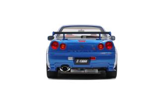 NISMO Nissan R34GT-R Z-tune BAYSIDE BLUE 2005 OttO mobile 1:12 Resinemodell (Türen, Motorhaube... nicht zu öffnen!)