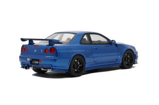 NISMO Nissan R34GT-R Z-tune BAYSIDE BLUE 2005 OttO mobile 1:12 Resinemodell (Türen, Motorhaube... nicht zu öffnen!)