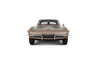 CHEVROLET CORVETTE C2 SADDLE TAN 1963 GT Spirit 1:12 Resinemodell (Türen, Motorhaube... nicht zu öffnen!)