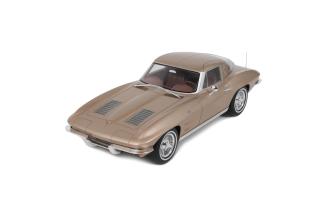 CHEVROLET CORVETTE C2 SADDLE TAN 1963 GT Spirit 1:12 Resinemodell (Türen, Motorhaube... nicht zu öffnen!)