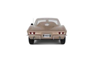 CHEVROLET CORVETTE C2 SADDLE TAN 1963 GT Spirit 1:12 Resinemodell (Türen, Motorhaube... nicht zu öffnen!)