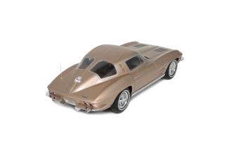 CHEVROLET CORVETTE C2 SADDLE TAN 1963 GT Spirit 1:12 Resinemodell (Türen, Motorhaube... nicht zu öffnen!)