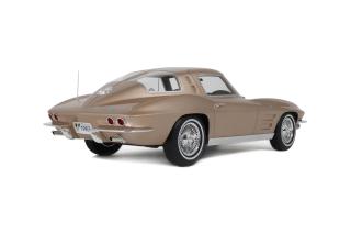 CHEVROLET CORVETTE C2 SADDLE TAN 1963 GT Spirit 1:12 Resinemodell (Türen, Motorhaube... nicht zu öffnen!)