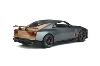 NISSAN GT-R 50 By ITALDESIGN Liquid Kinetic grey 2018 GT Spirit 1:18 Resinemodell (Türen, Motorhaube... nicht zu öffnen!)