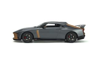 NISSAN GT-R 50 By ITALDESIGN Liquid Kinetic grey 2018 GT Spirit 1:18 Resinemodell (Türen, Motorhaube... nicht zu öffnen!)