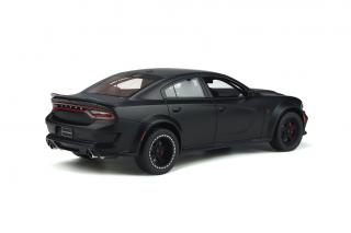 DODGE CHARGER SRT HELLCAT WIDEBODY Tuned by SPEEDKORE Black matte 2020 GT Spirit 1:18 Resinemodell (Türen, Motorhaube... nicht zu öffnen!)